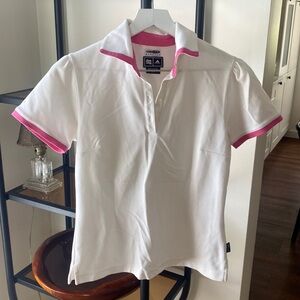 Women’a Adidas athletic/golf short sleeve shirt